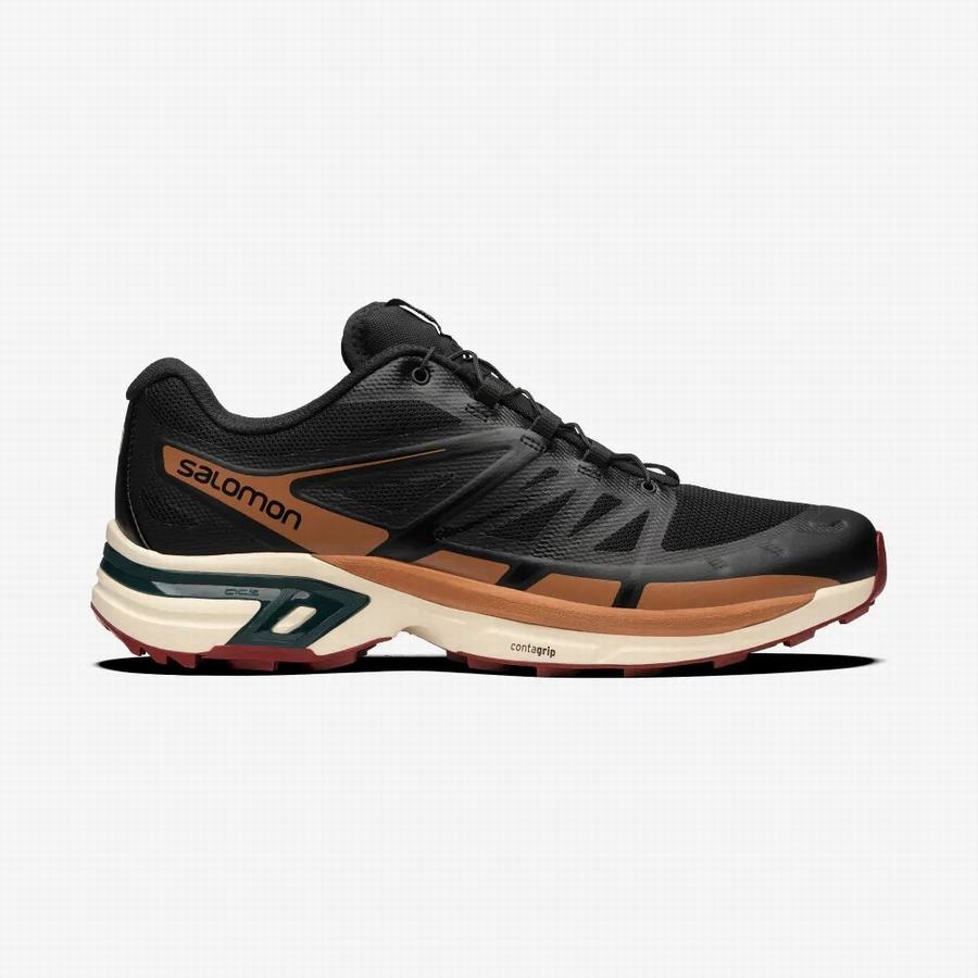 Παπούτσια Trail Running Salomon Xt-wings 2 ανδρικα μαυρα [RGO9138ST]